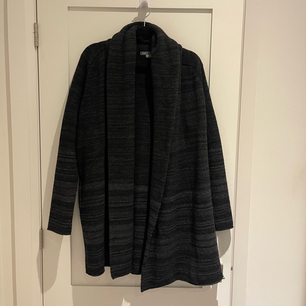 VINCE Shawl Collar Sweater